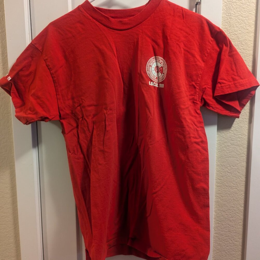 Local 111 International Brotherhood of Electrical Workers T-shirt Large - Used